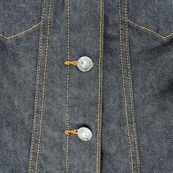Vintage Y2K XOXO Denim Jacket Size Medium – Made in USA Fitted Jean Jacket - Picture 5 of 7